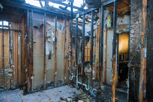Professional Fire Damage Assessment technician working in Martinsburg, PA